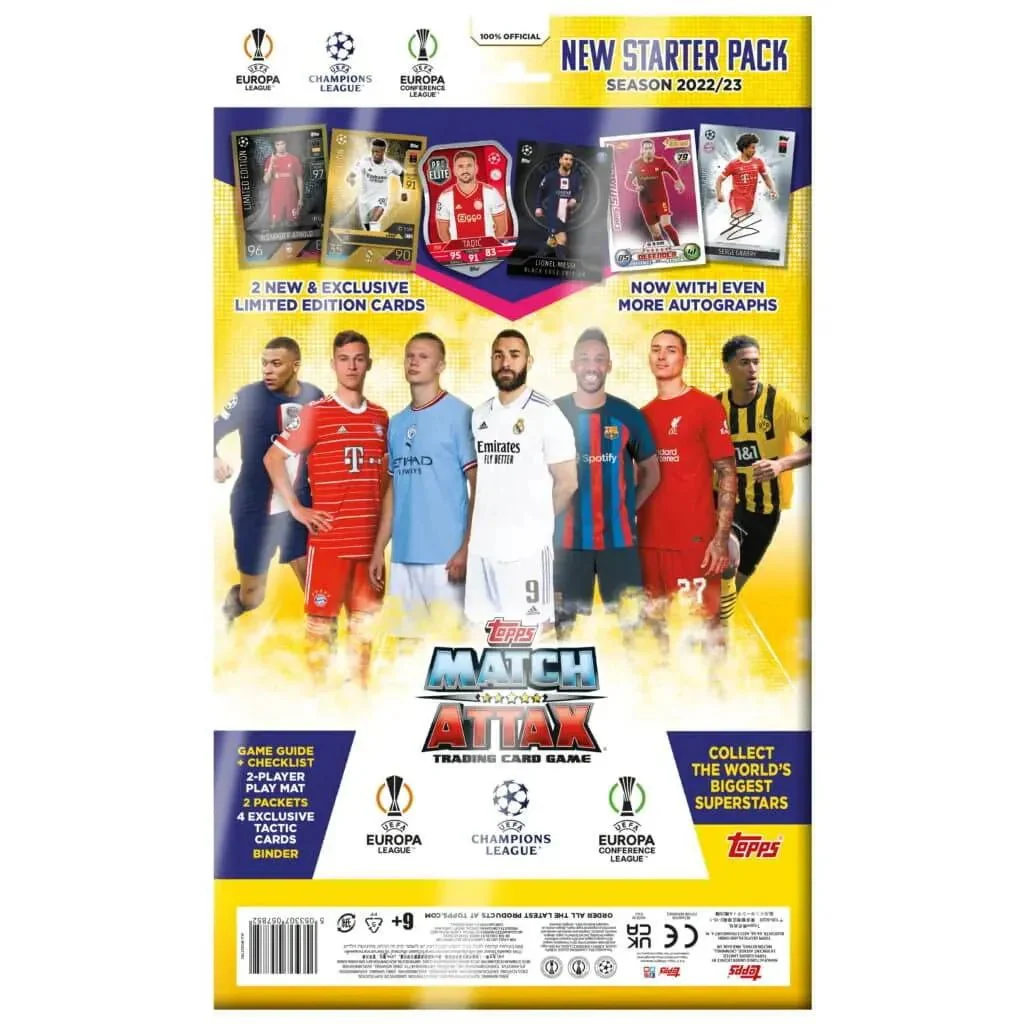 2022-23 Topps Match Attax UEFA Champions League Cards Starter Pack (Album + 30 Cards) - Image 3
