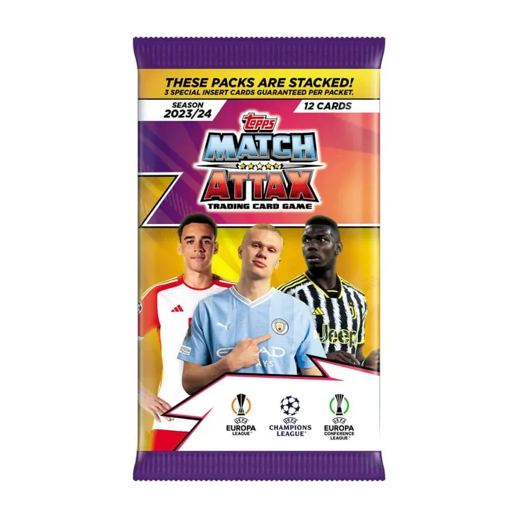 2023-24 Topps Match Attax UEFA Champions League Cards BOX (24 Packs Each) - Image 2