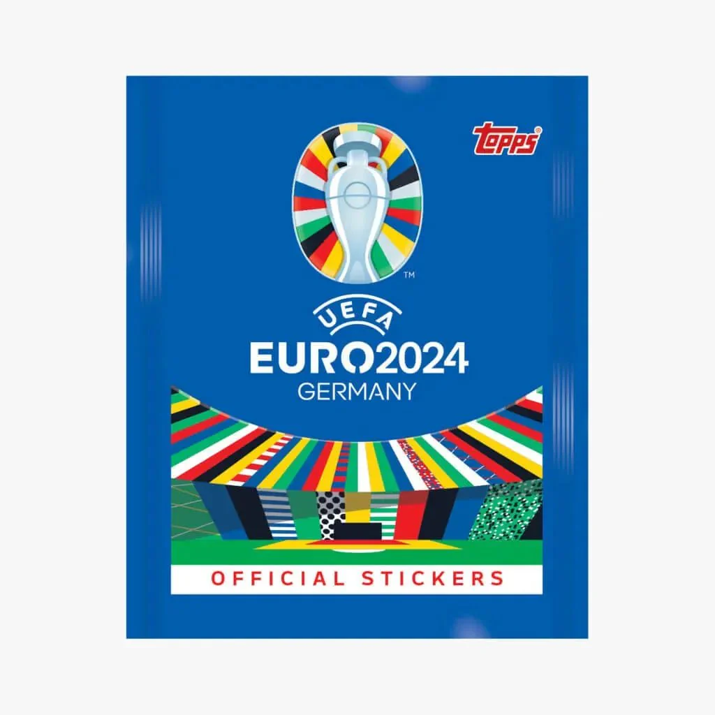 2024 Topps UEFA Euro Stickers BOX (50 Packs Each) - Image 2