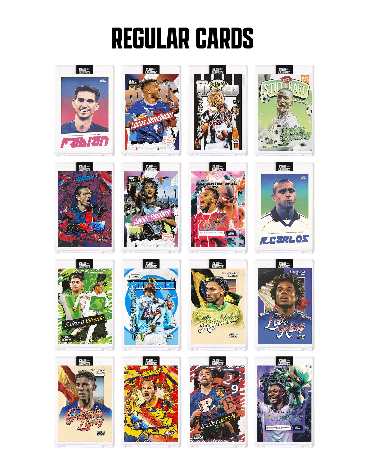 2025 Club Legacyz Icons Soccer 2nd Edition Trading Cards Hobby BOX (6 Packs Each) - Image 3