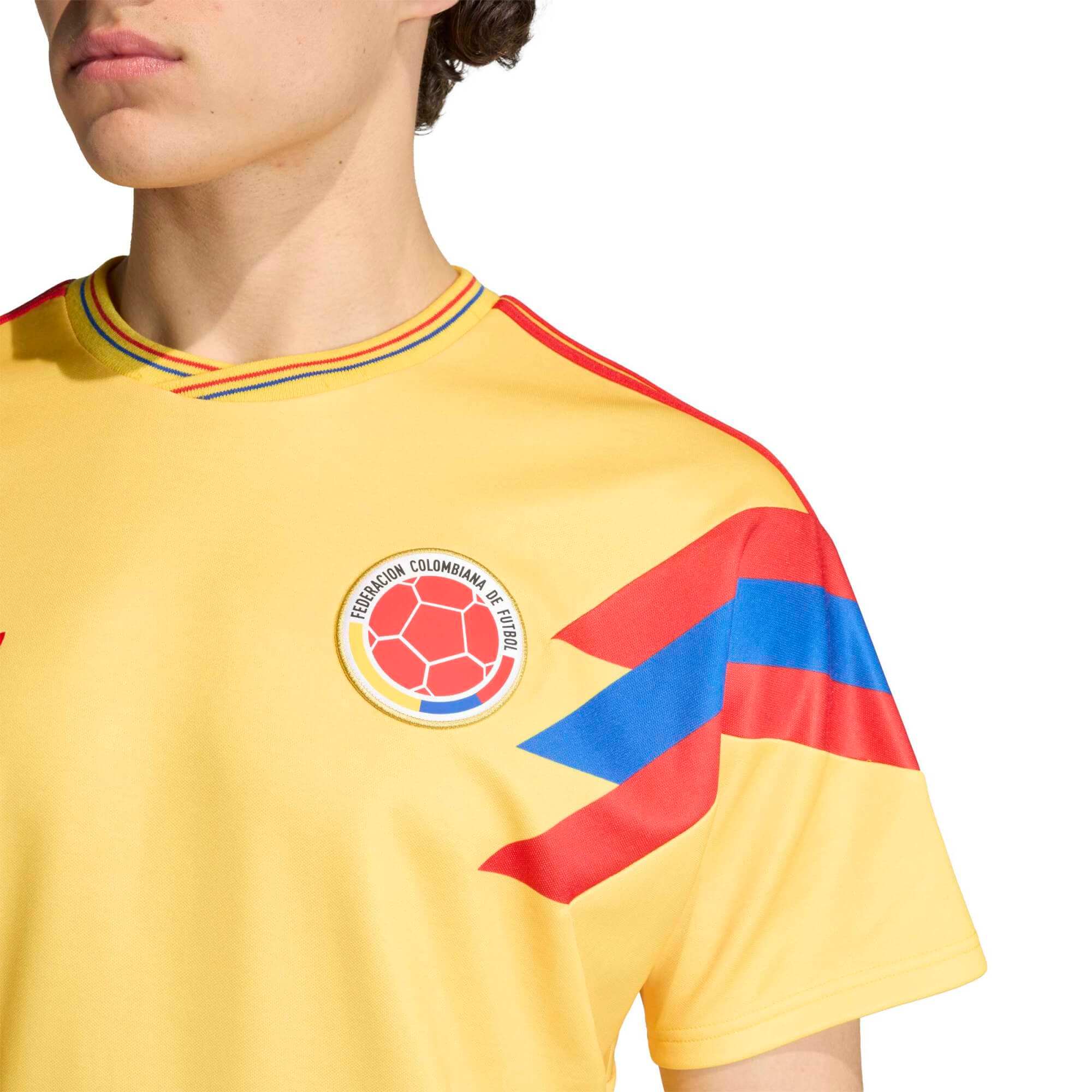 adidas 1990 Colombia Men's Retro Stadium Away Soccer Jersey - Image 6