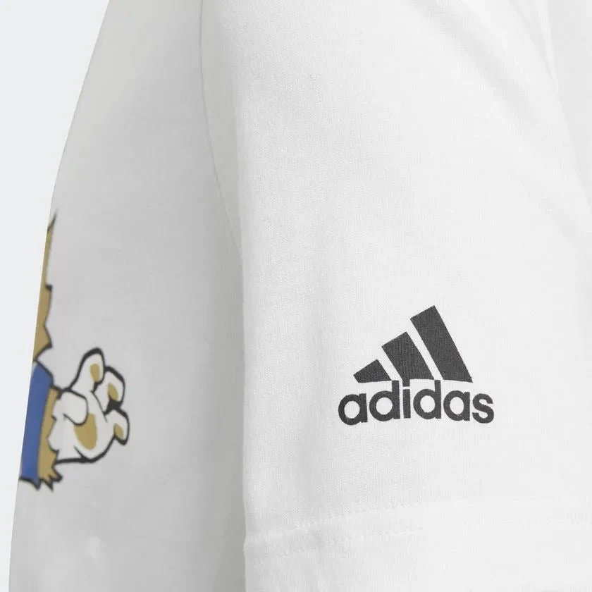 adidas 2018 World Cup Youth Mascot Tee - White - Image 3
