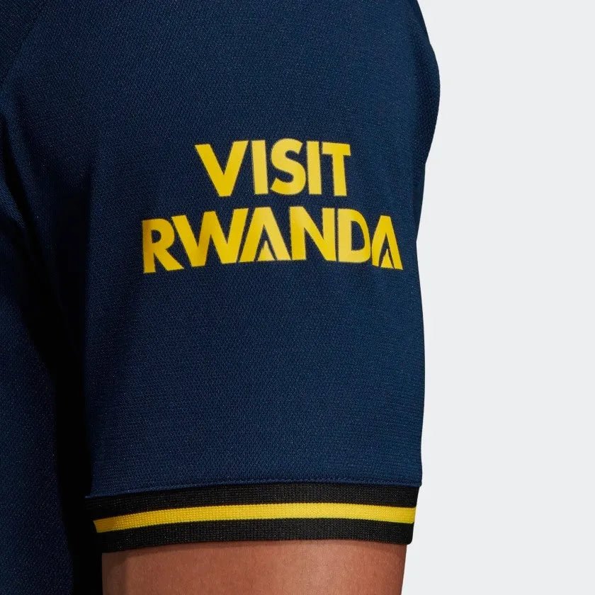 Adidas 2019-20 Arsenal Third Jersey - Navy-Yellow - Image 5