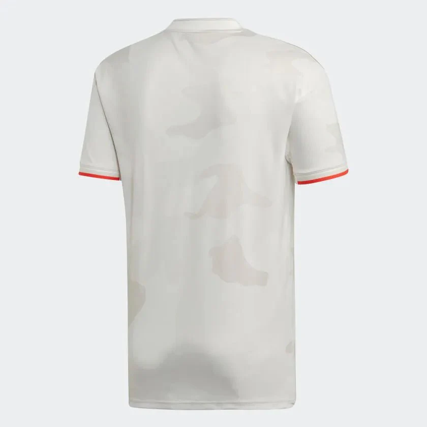 adidas 2019-20 Juventus Away Jersey - Grey-Red - Image 2