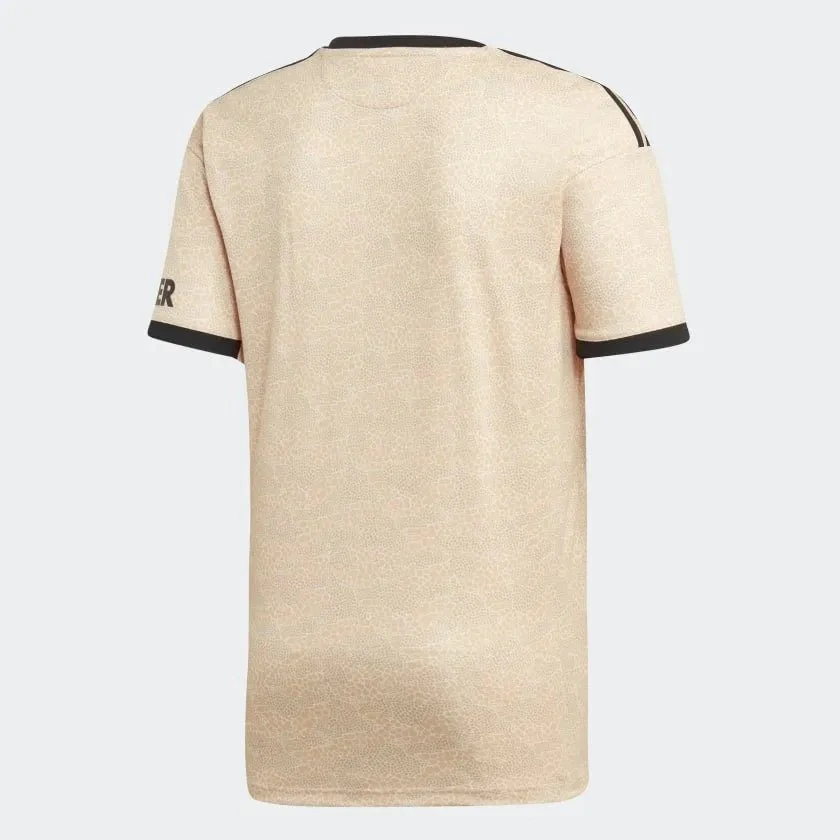 adidas 2019-20 Manchester United Away Jersey - Gold - Image 2