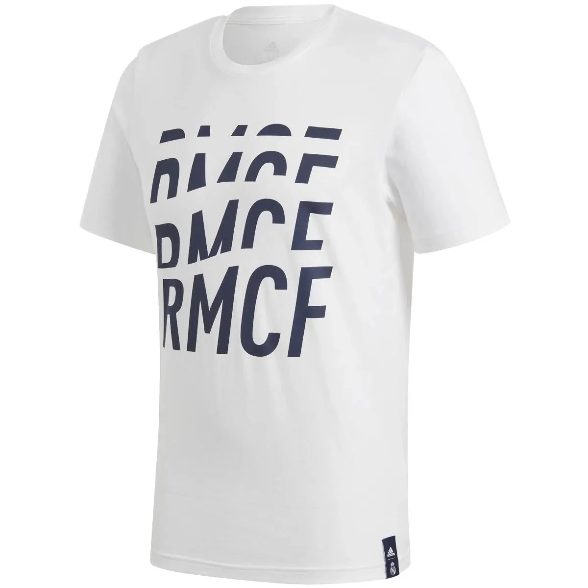 adidas 2019-20 Real Madrid DNA Graphic Tee - White