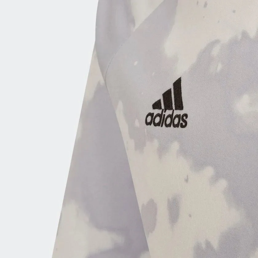 adidas 2019-20 Real Madrid YOUTH Pre-Match Jersey - Grey-White - Image 4