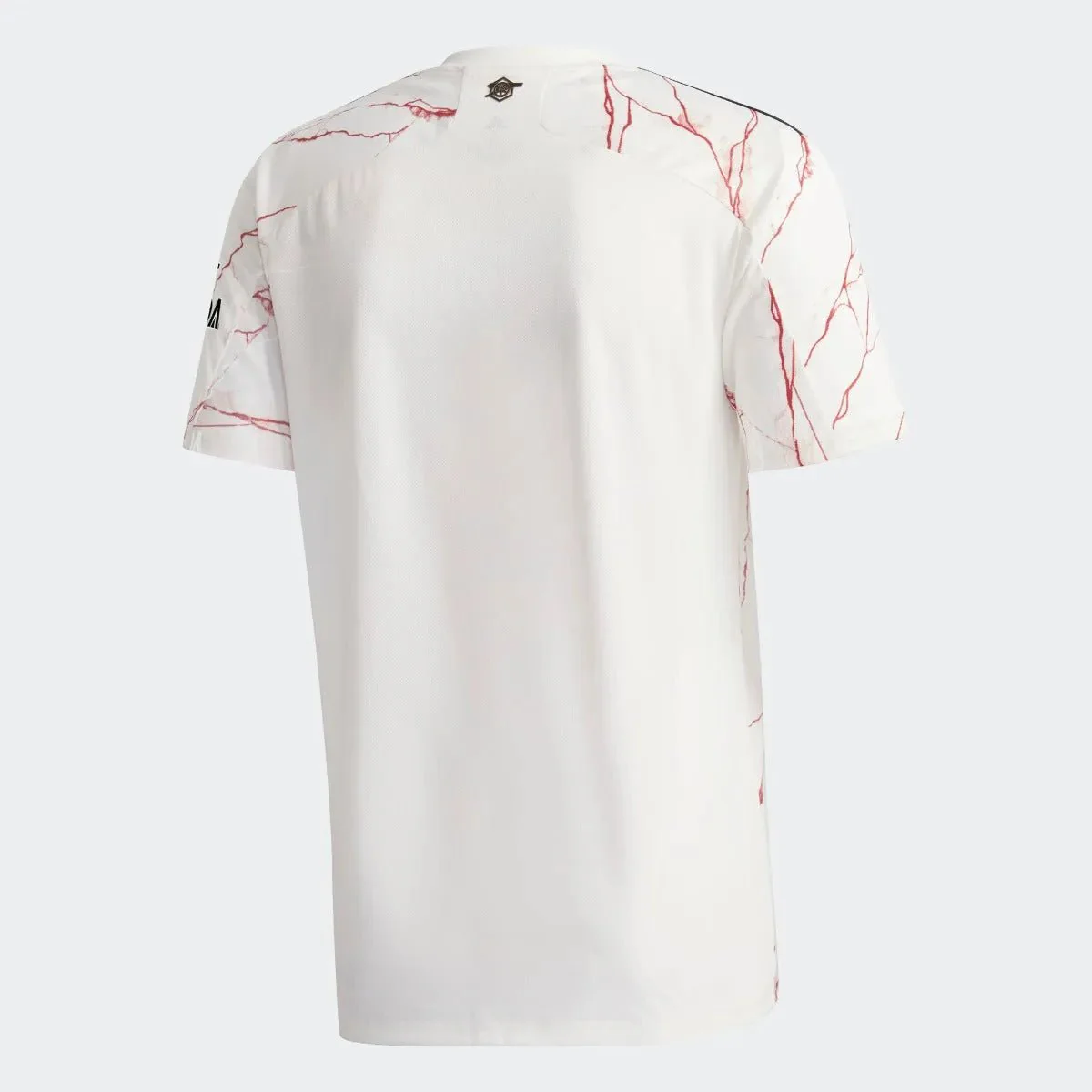 Adidas 2020-21 Arsenal Away Jersey - White-Black-Red - Image 2