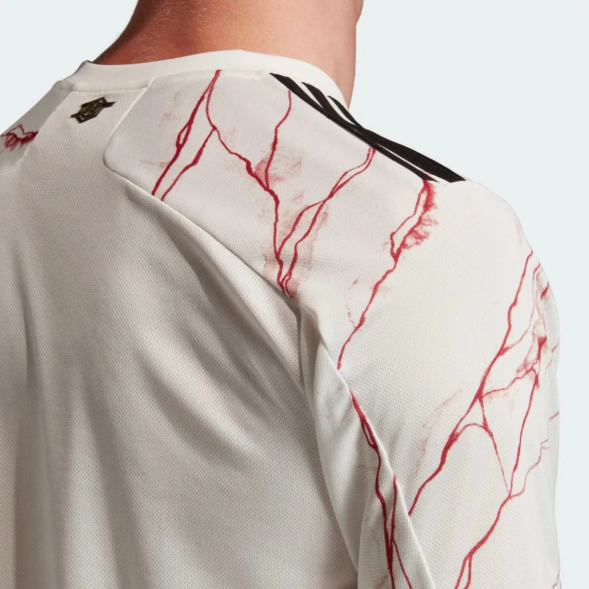 Adidas 2020-21 Arsenal Away Jersey - White-Black-Red - Image 4