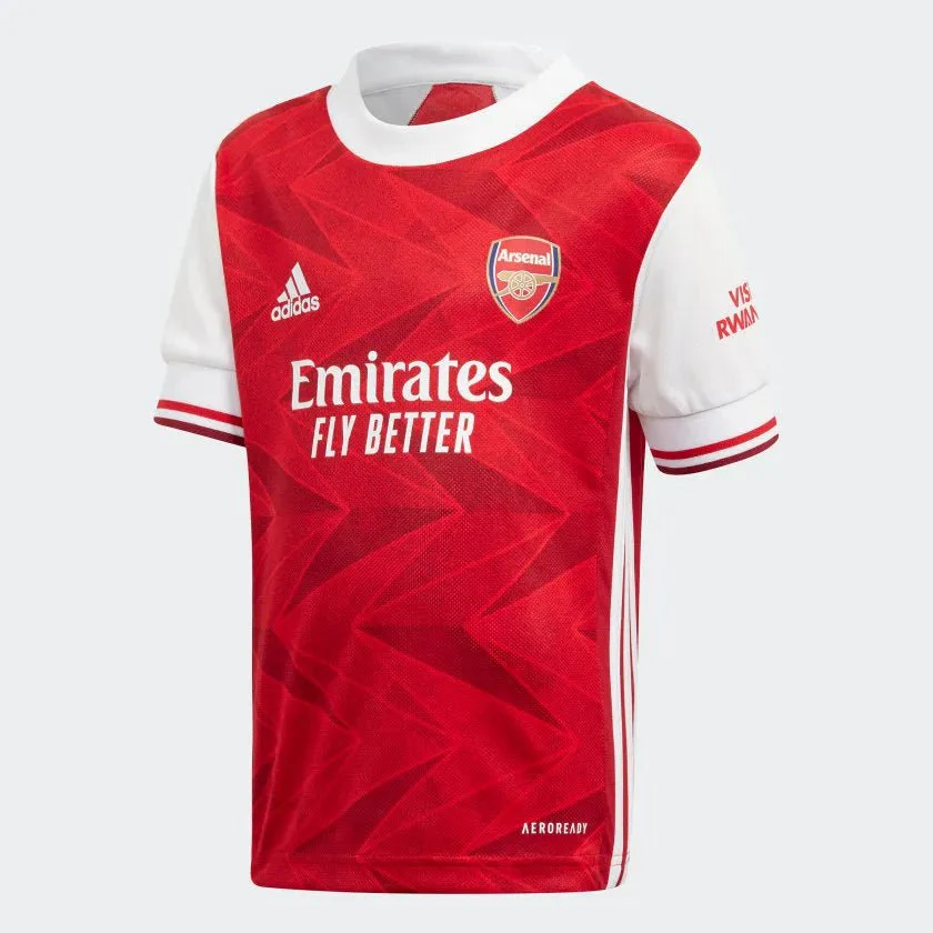 Adidas 2020-21 Arsenal Home Baby Set - Red-White - Image 2