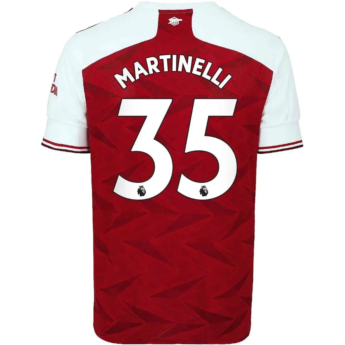 Adidas 2020-21 Arsenal Home Jersey - Red-White - Image 7