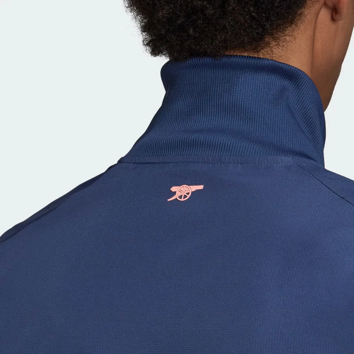 Adidas 2020-21 Arsenal Presentation Jacket - Indigo - Image 4