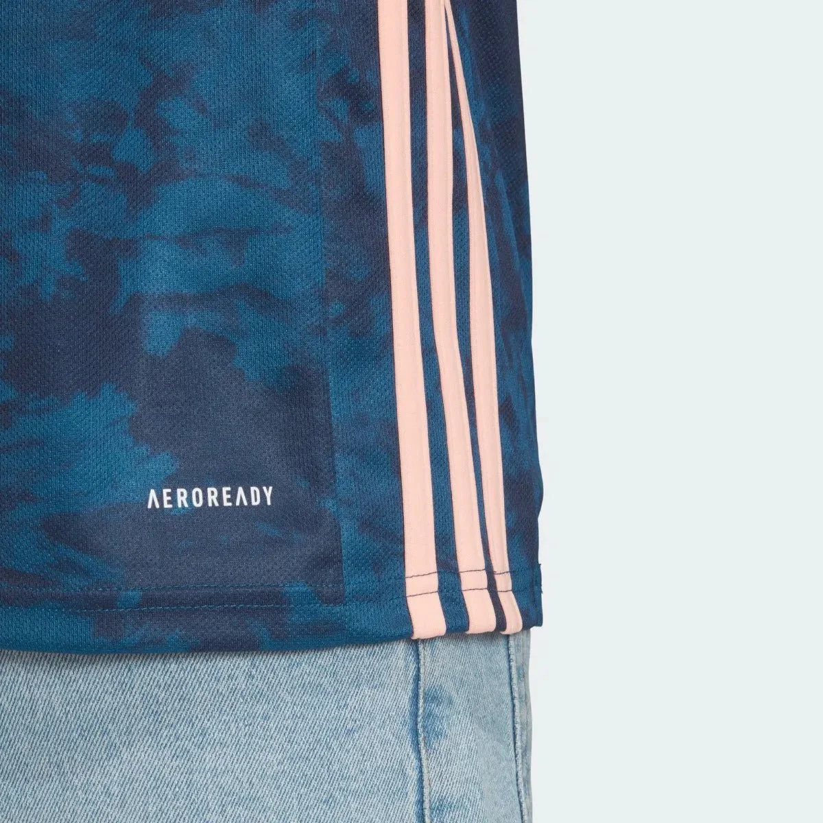 Adidas 2020-21 Arsenal Third Jersey - Navy-Pink - Image 5