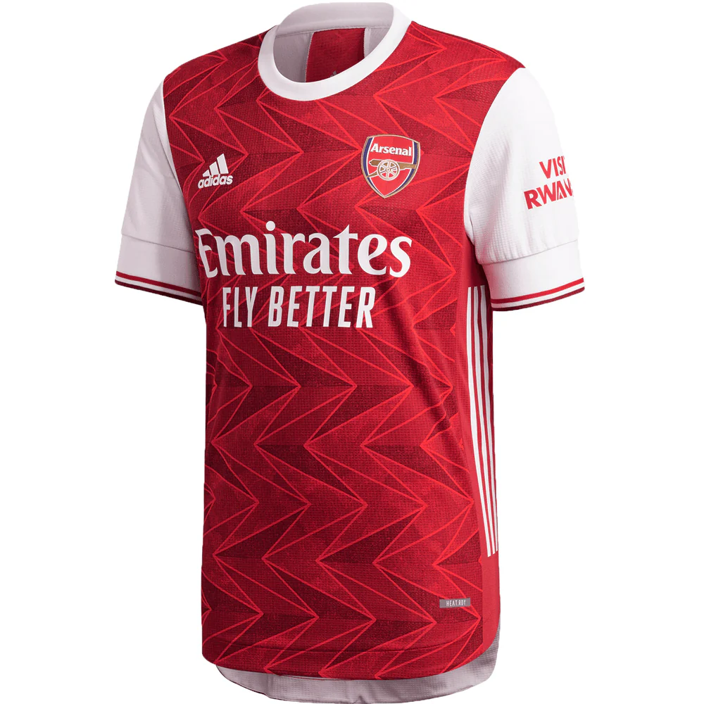 Adidas 2020-21 Arsenal YOUTH Home Jersey - Red-White