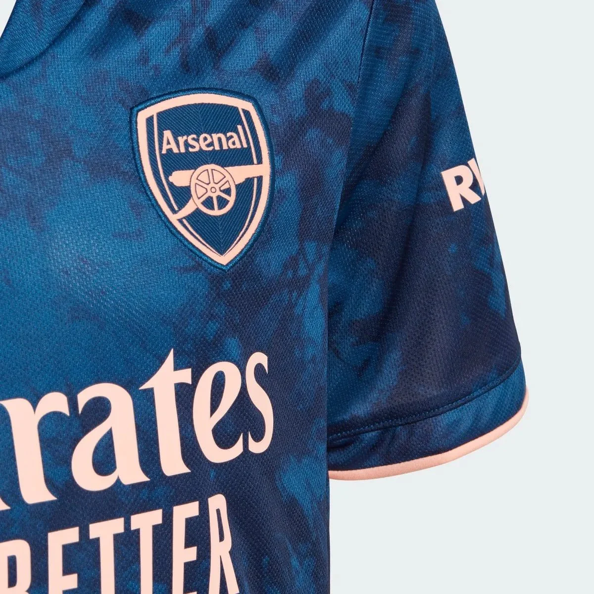 Adidas 2020-21 Arsenal Youth Third Jersey - Blue-Pink - Image 4
