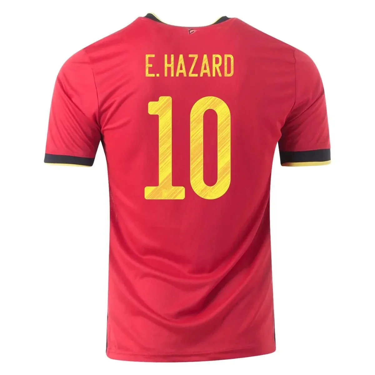 adidas 2020-21 Belgium Home Jersey - Red-Black - Image 7
