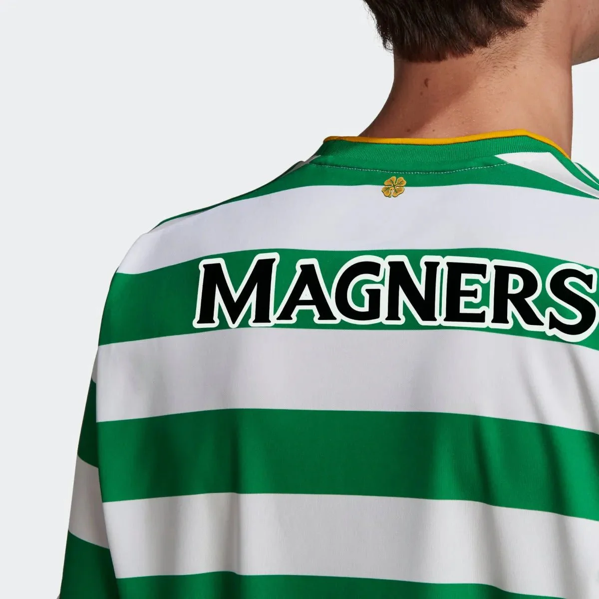Adidas 2020-21 Celtic FC Home Jersey - White-Green - Image 4