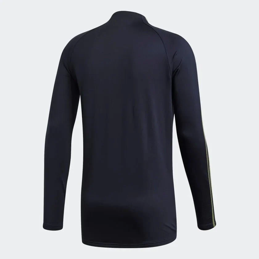 adidas 2020-21 Colombia Anthem Jacket - Navy-Yellow - Image 2