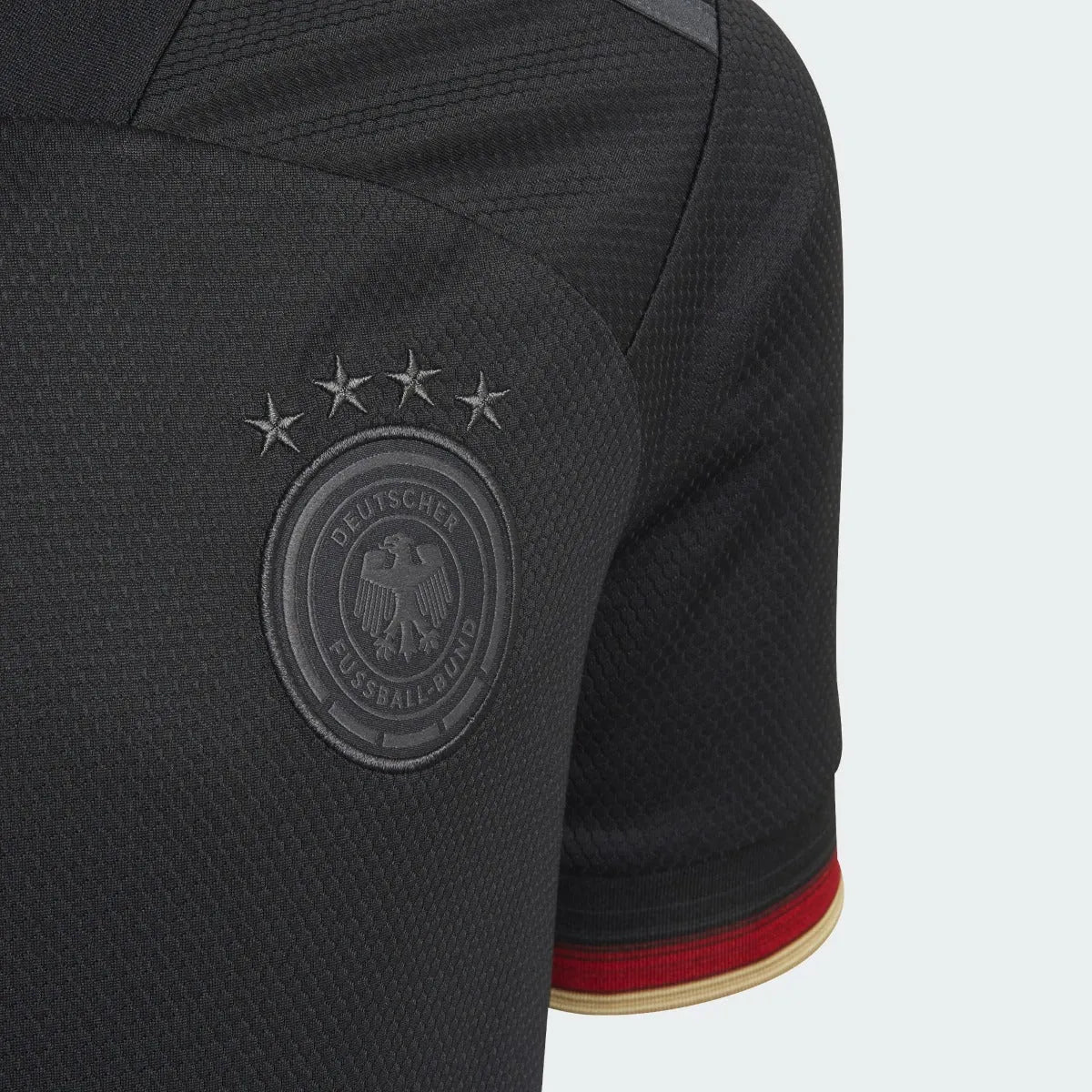 adidas 2020-21 Germany Away YOUTH Jersey - Black - Image 4