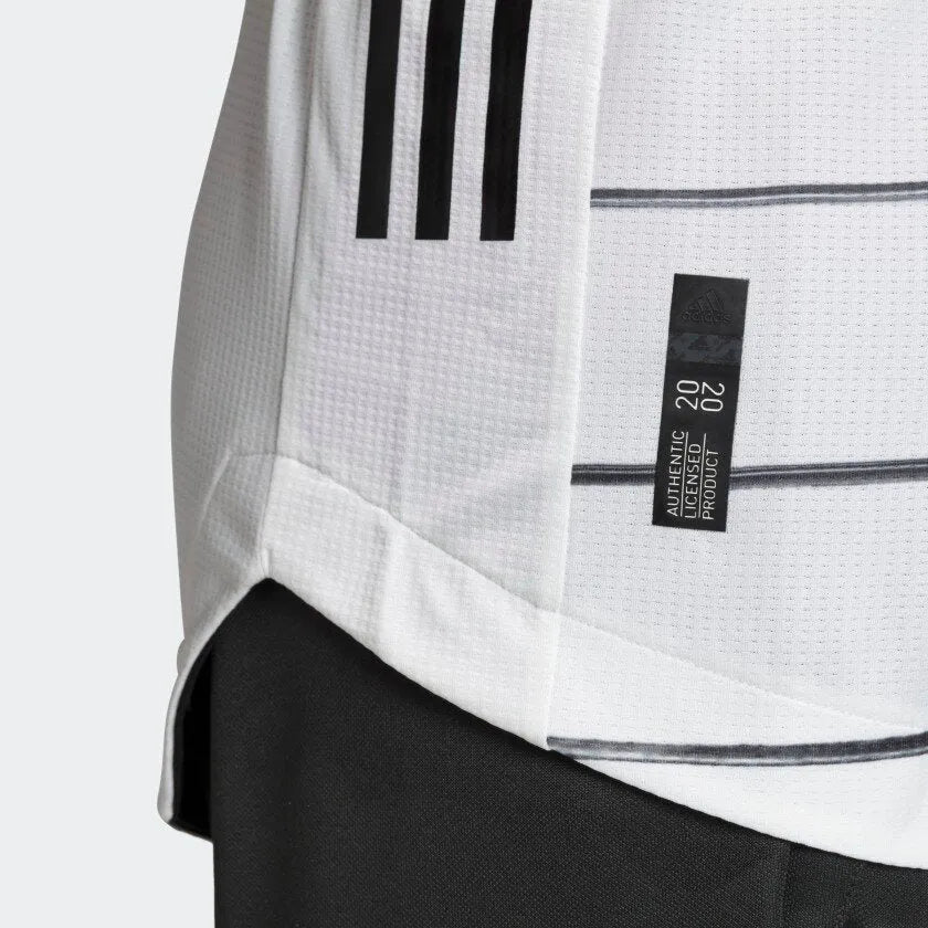 adidas 2020-21 Germany Home Authentic Jersey - White-Black - Image 4