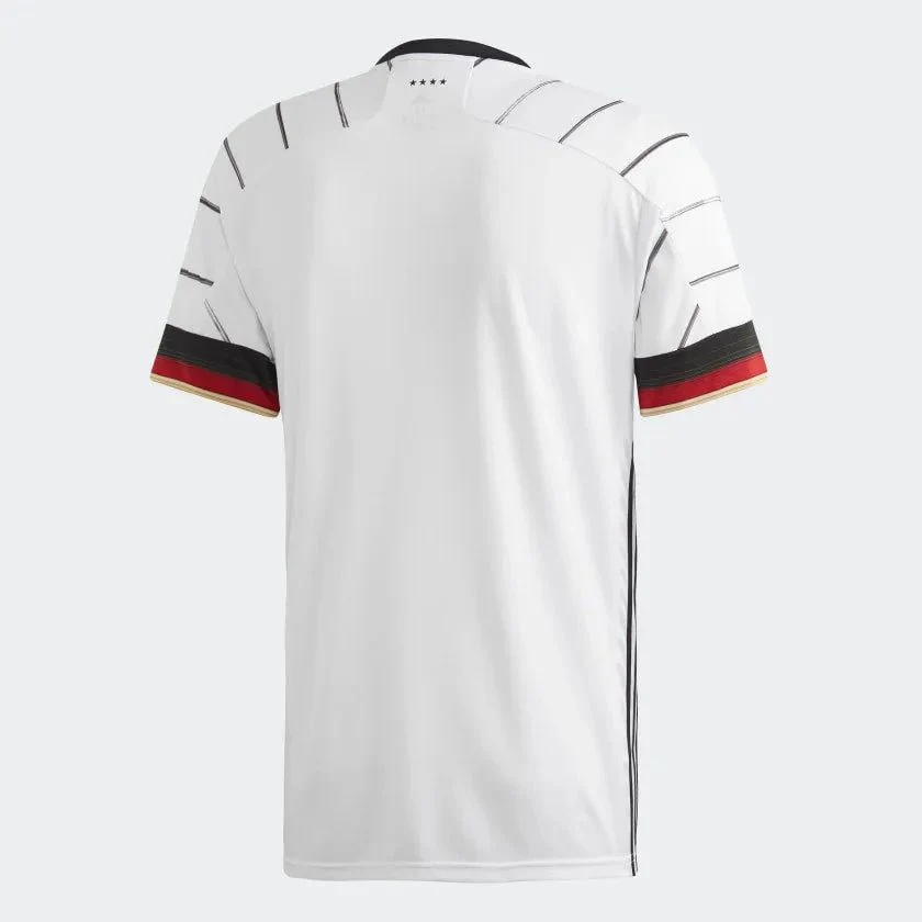 adidas 2020-21 Germany Home Jersey - White-Black - Image 2