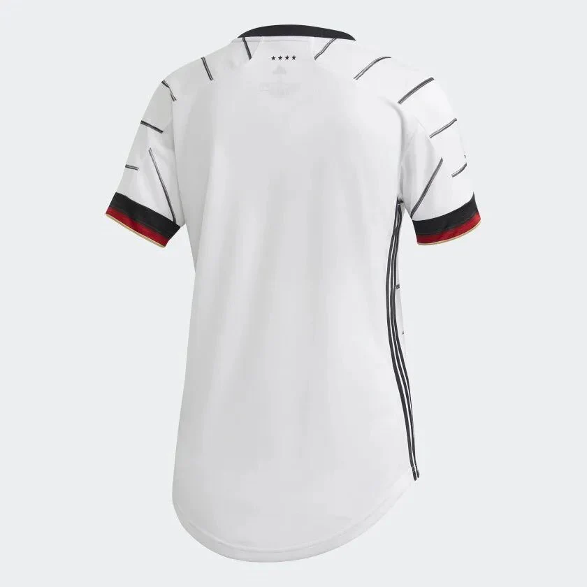 adidas 2020-21 Germany Home WOMEN'S Jersey - White-Black - Image 2
