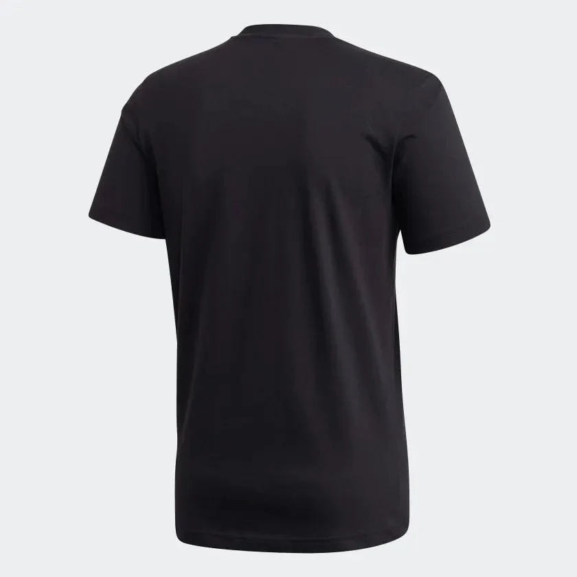 Adidas 2020-21 Juventus DNA Graphic Tee - Black-White - Image 2