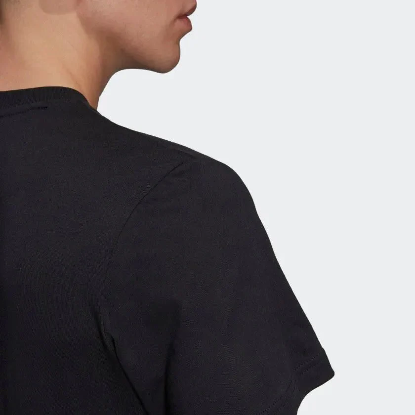 Adidas 2020-21 Juventus DNA Graphic Tee - Black-White - Image 4