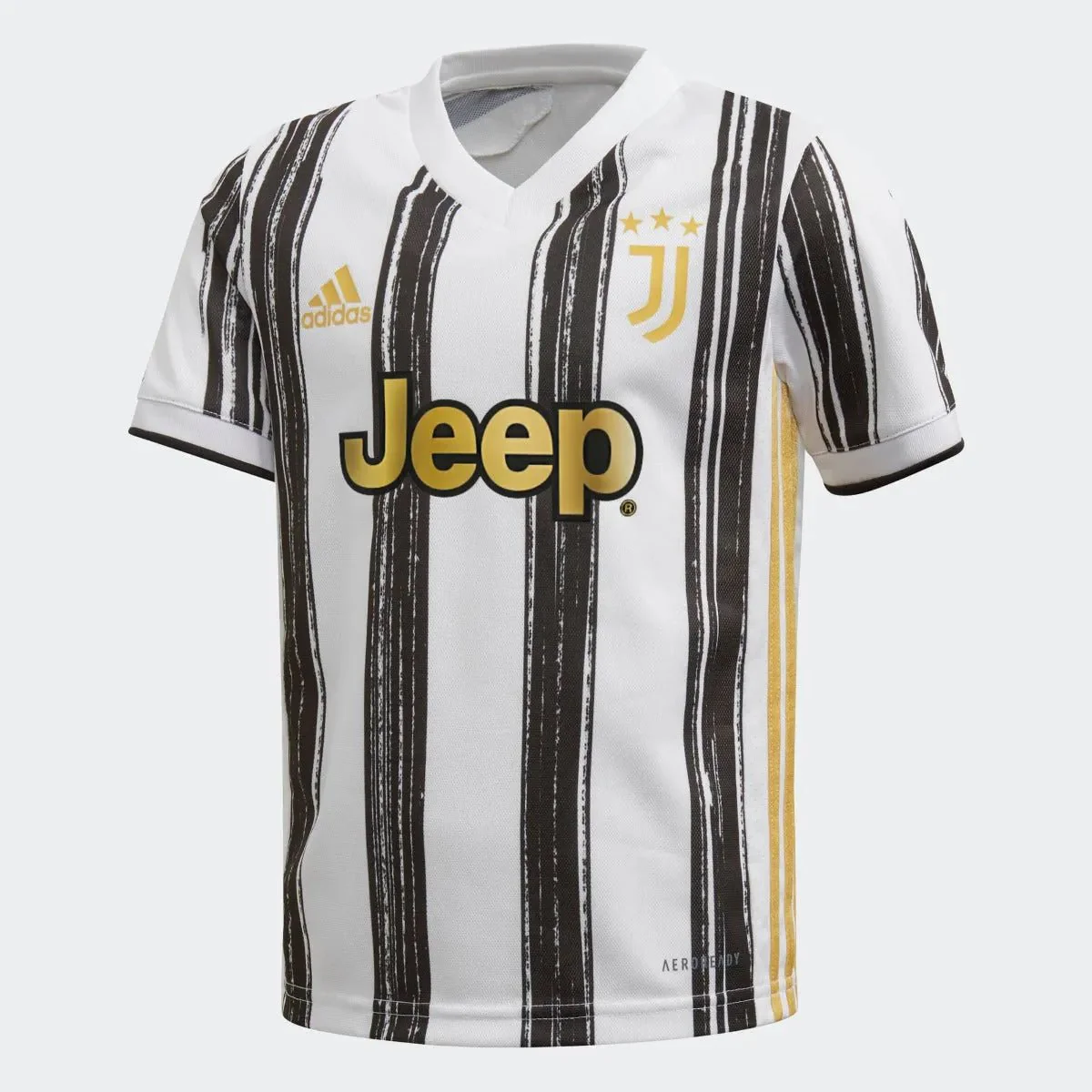 Adidas 2020-21 Juventus Home Baby Set - White-Black - Image 2