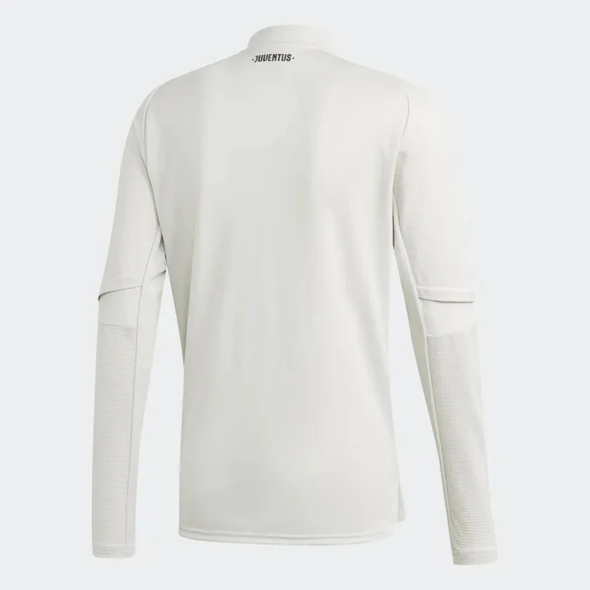 Adidas 2020-21 Juventus Training Top - Grey-Black - Image 2