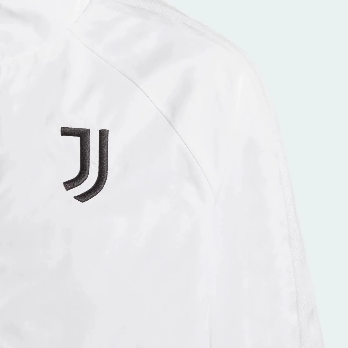 Adidas 2020-21 Juventus Youth Anthem Jacket - White-Black - Image 3
