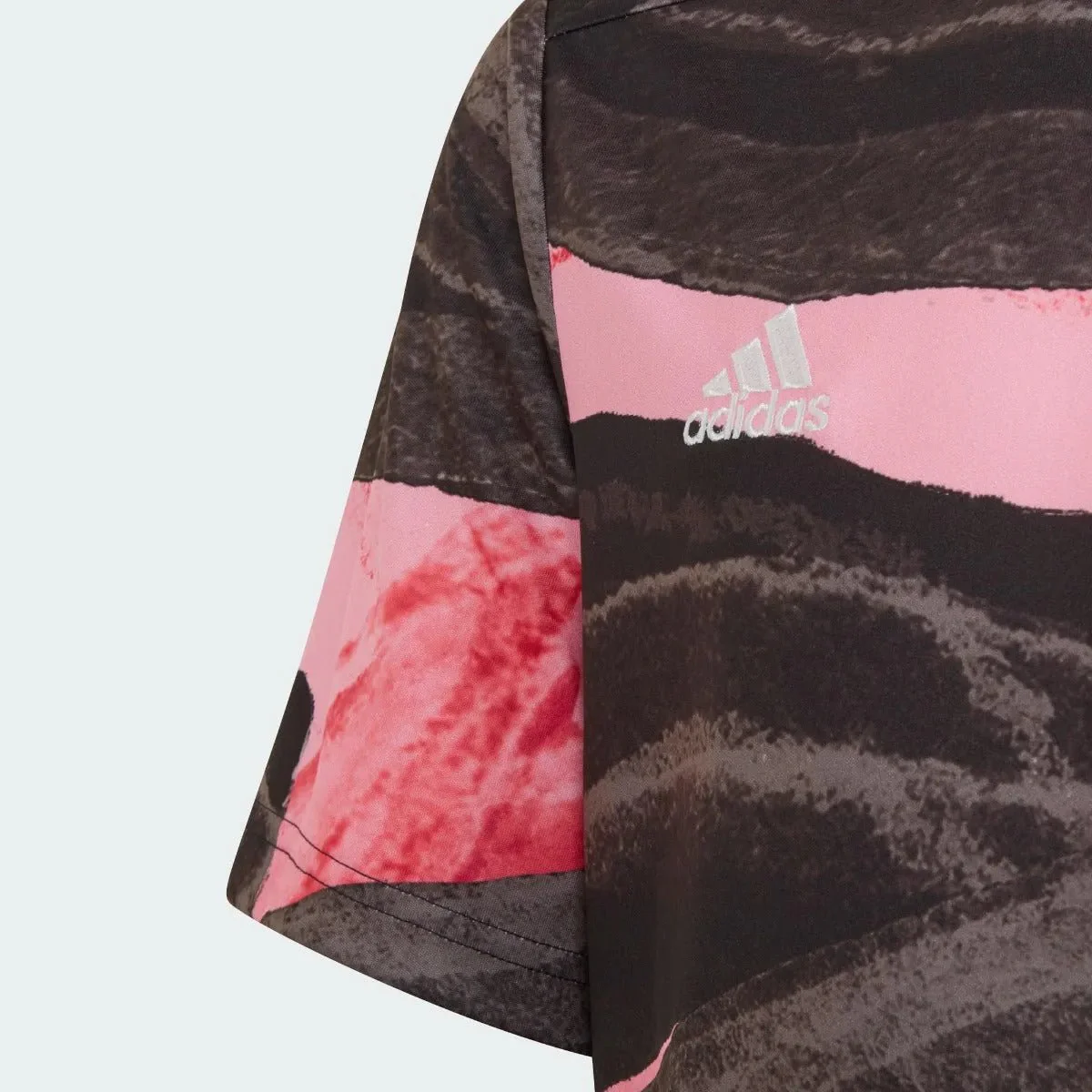 Adidas 2020-21 Juventus Youth Pre-Match Jersey - Black-Pink - Image 3