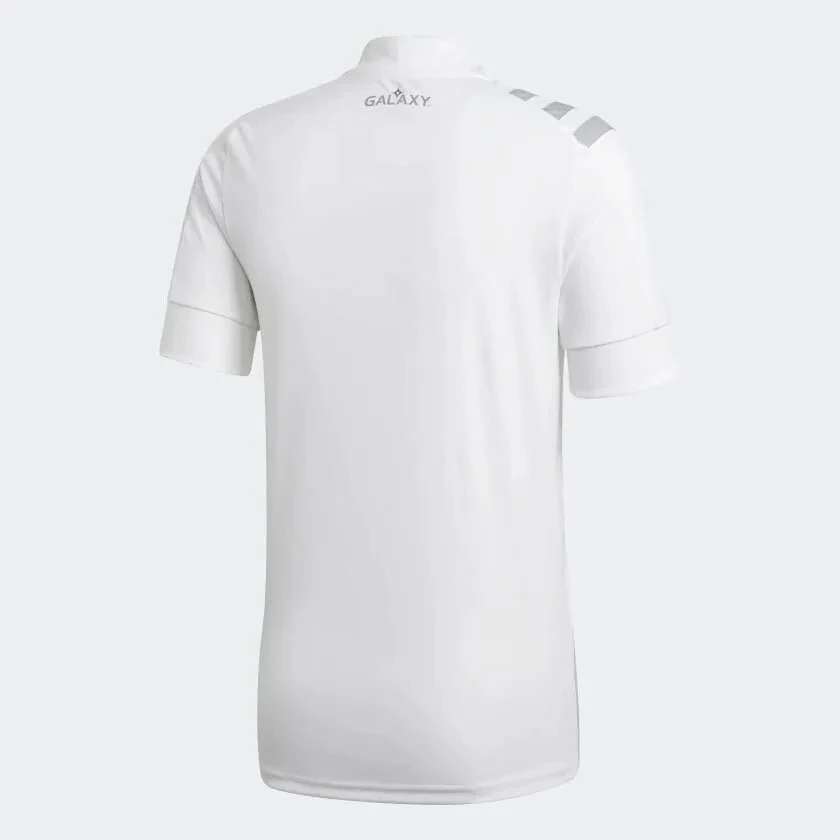 adidas 2020-21 LA Galaxy Home Jersey - White - Image 2