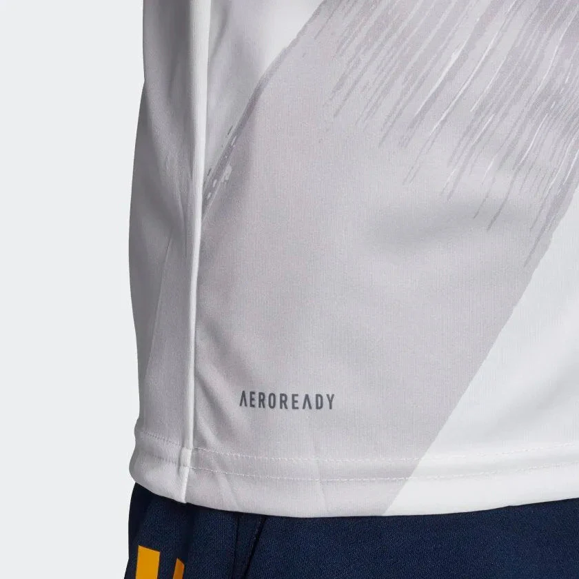 adidas 2020-21 LA Galaxy Home Jersey - White - Image 4