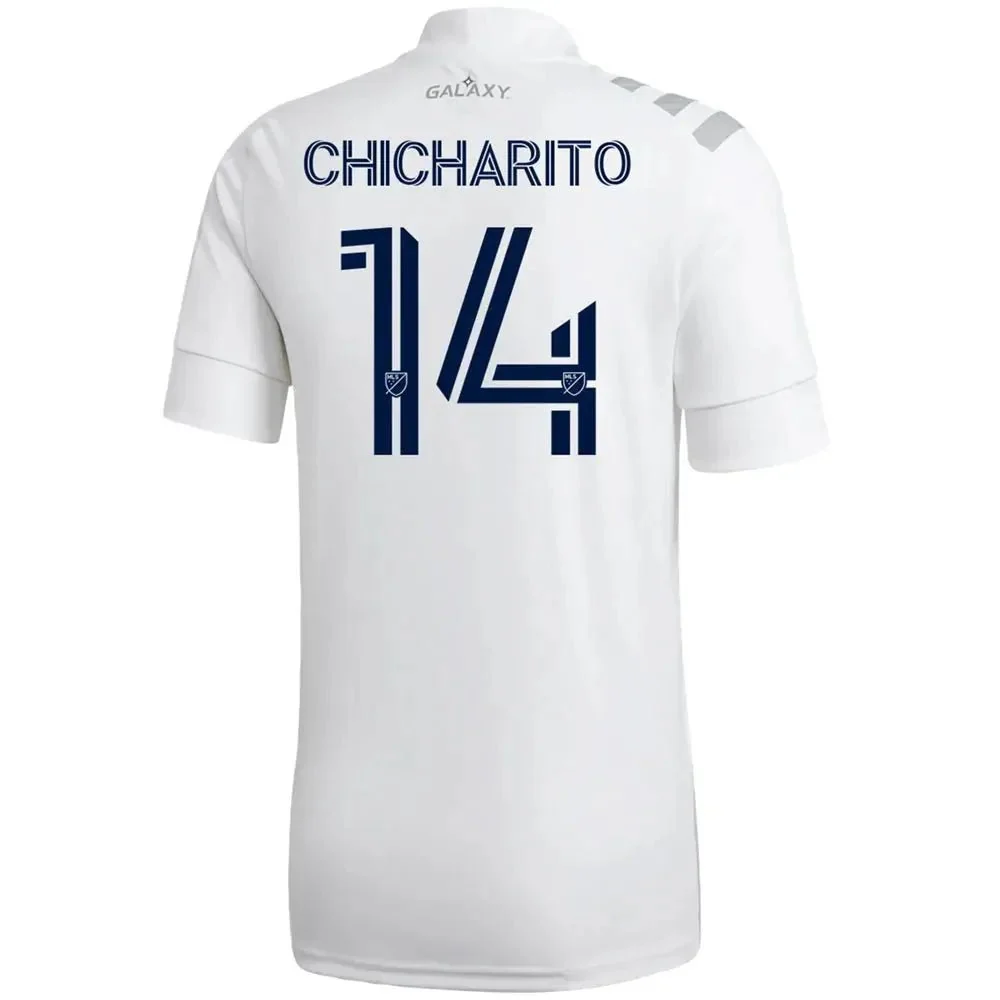adidas 2020-21 LA Galaxy YOUTH Home Jersey - White - Image 5