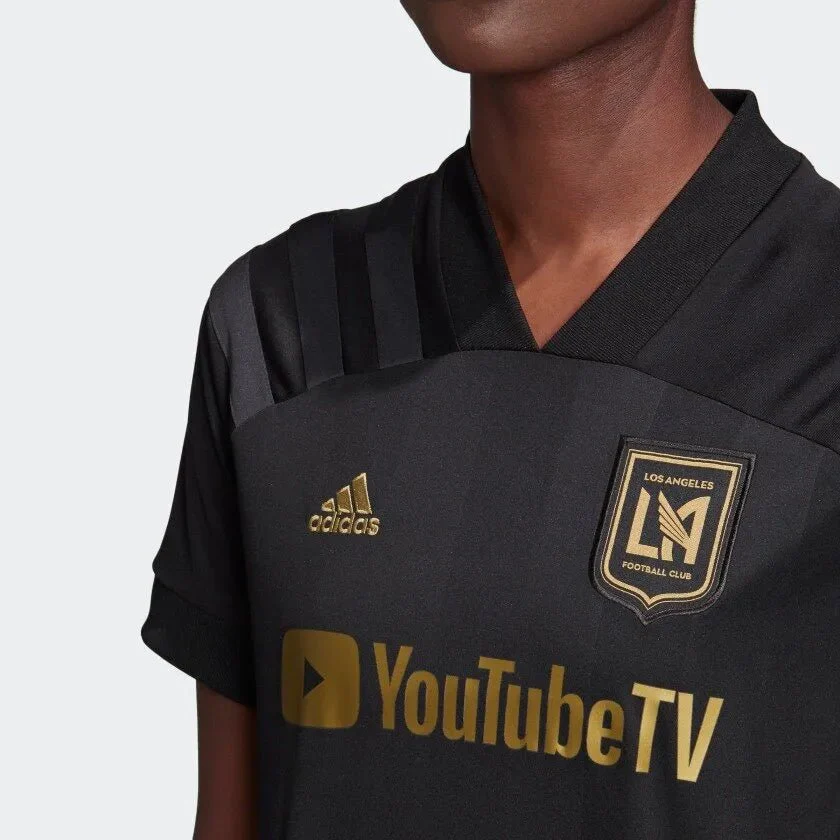 adidas 2020-21 LAFC womens Home Jersey - Black - Image 3