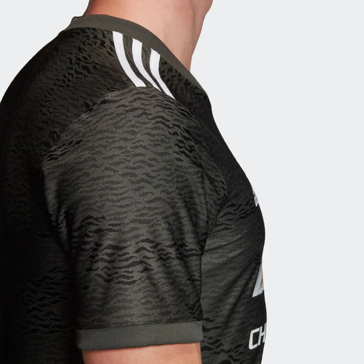 Adidas 2020-21 Manchester United Away Jersey - Green-Black - Image 4