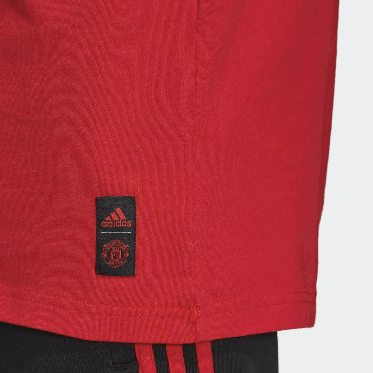 Adidas 2020-21 Manchester United DNA Graphic Tee - Red-Black - Image 5