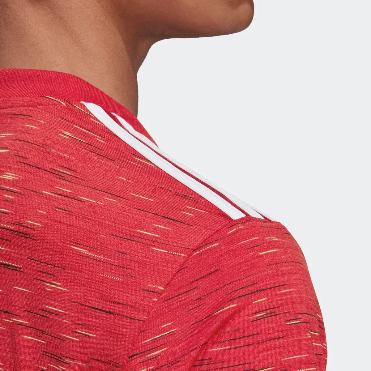 Adidas 2020-21 Manchester United Home Jersey - Red - Image 4
