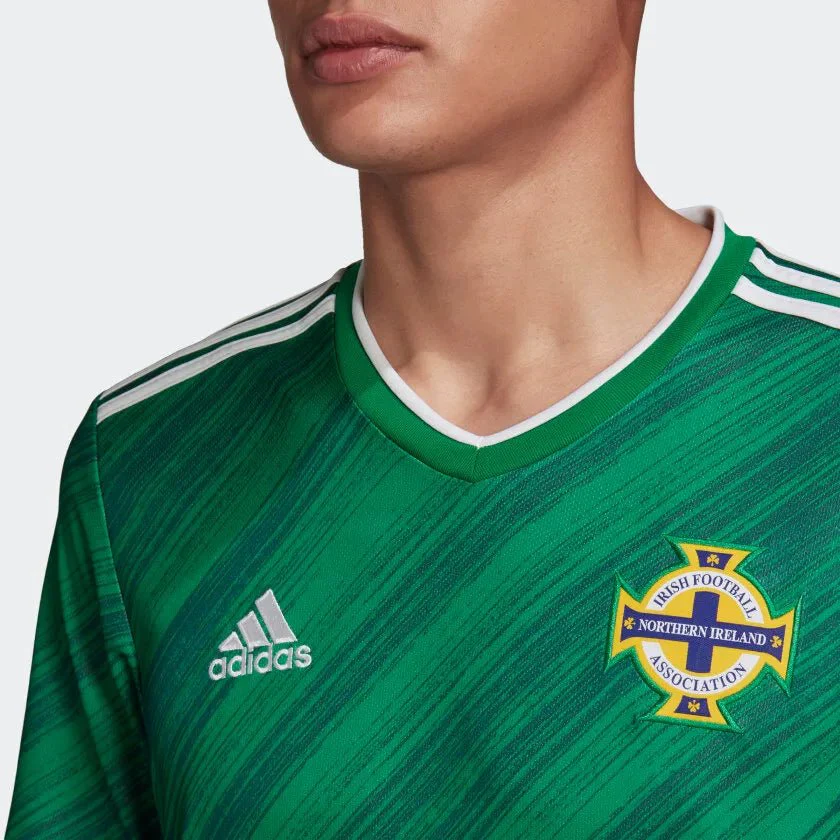 adidas 2020-21 Northern Ireland Home Jersey - Green - Image 3