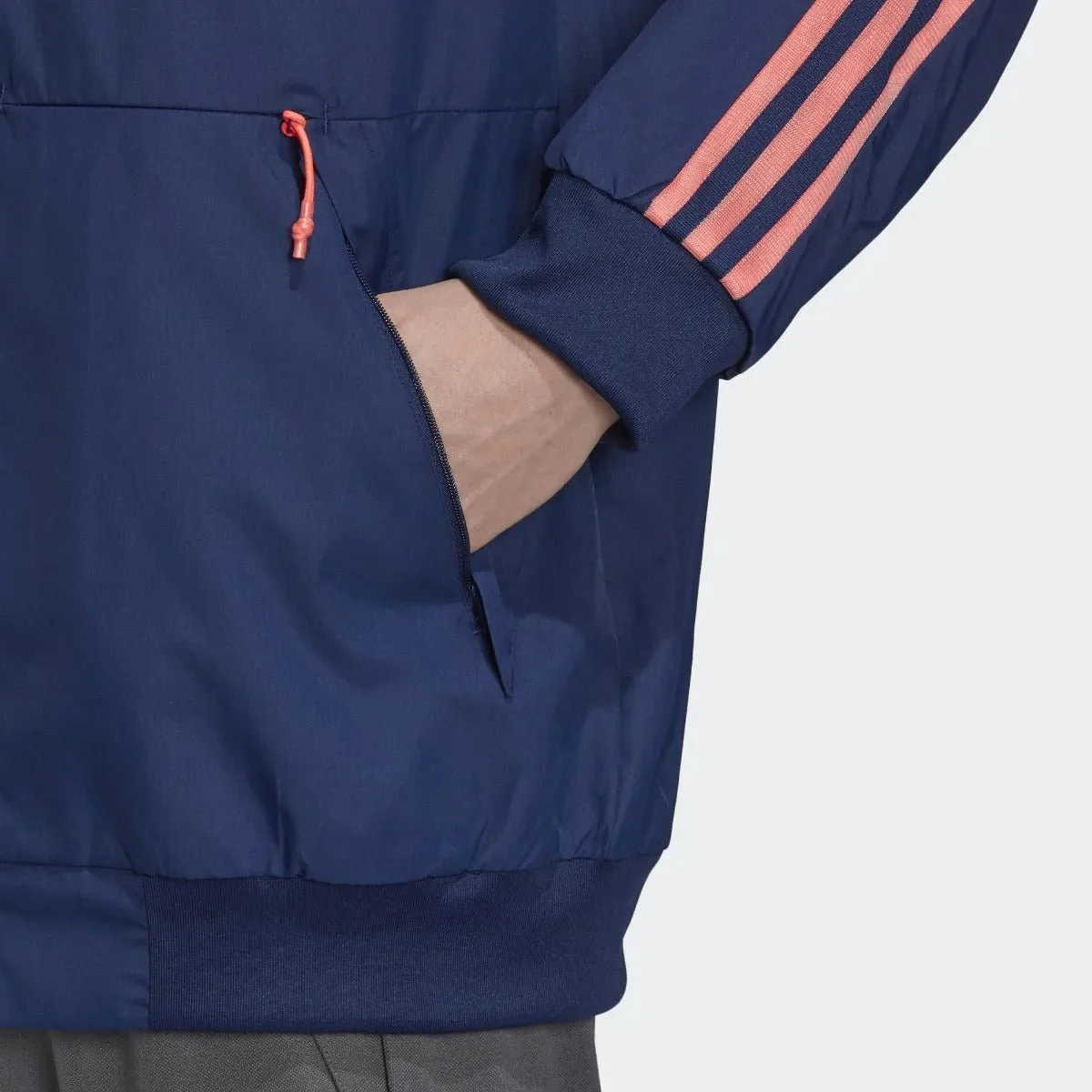 Adidas 2020-21 Real Madrid Anthem Jacket - Navy - Image 5