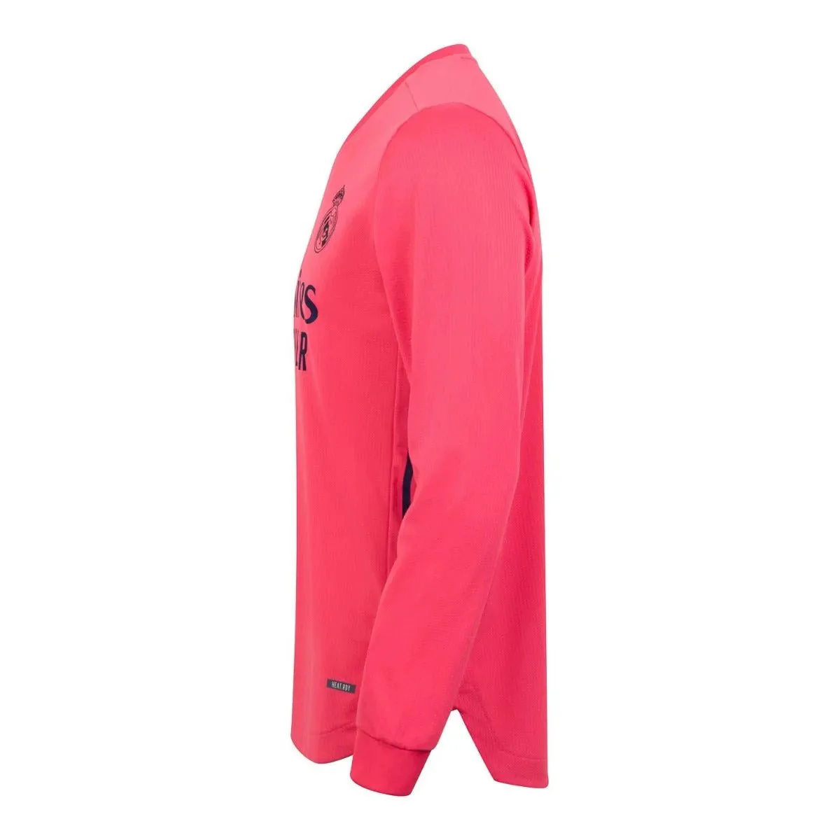 Adidas 2020-21 Real Madrid Authentic LS Away Jersey - Pink-Navy - Image 2