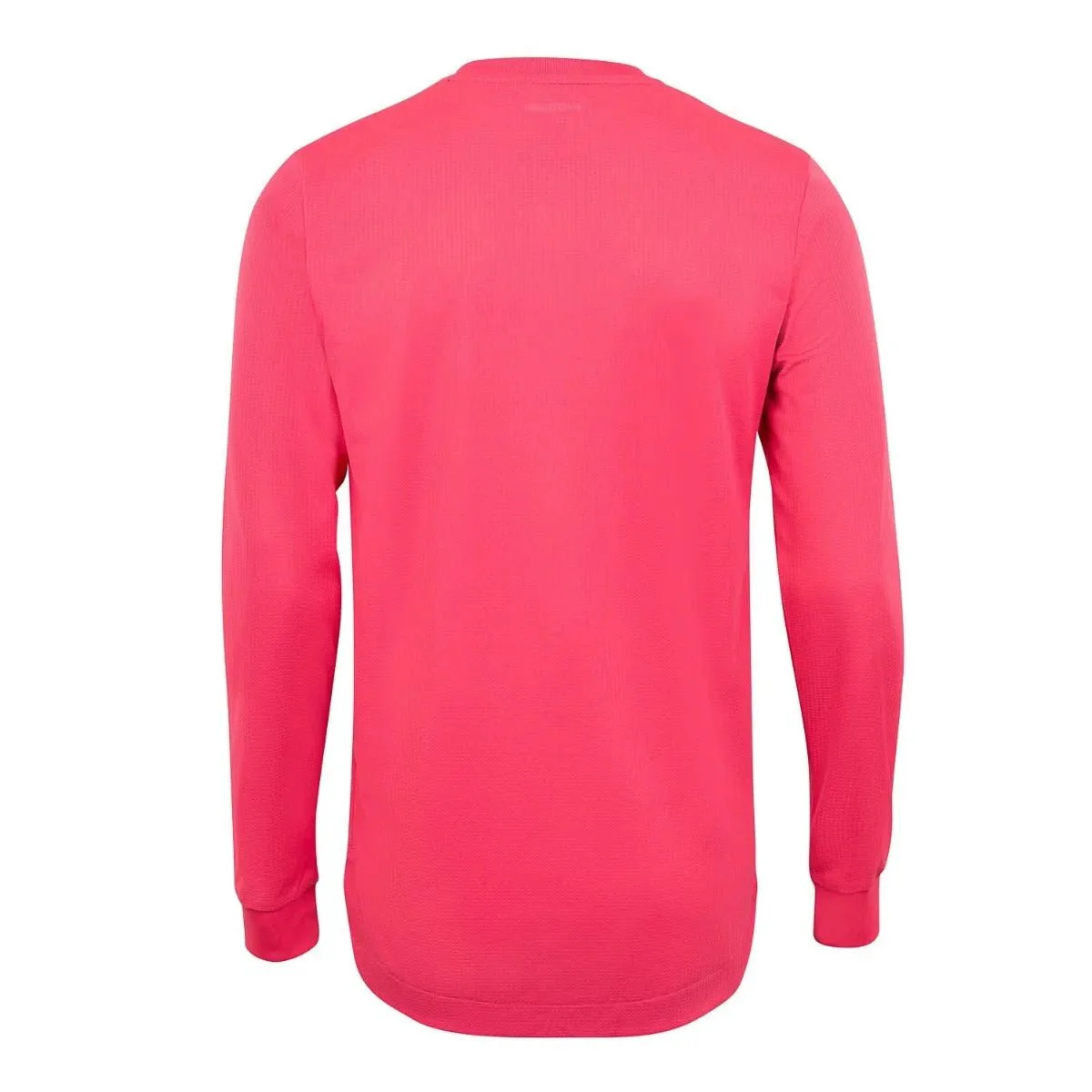 Adidas 2020-21 Real Madrid Authentic LS Away Jersey - Pink-Navy - Image 3