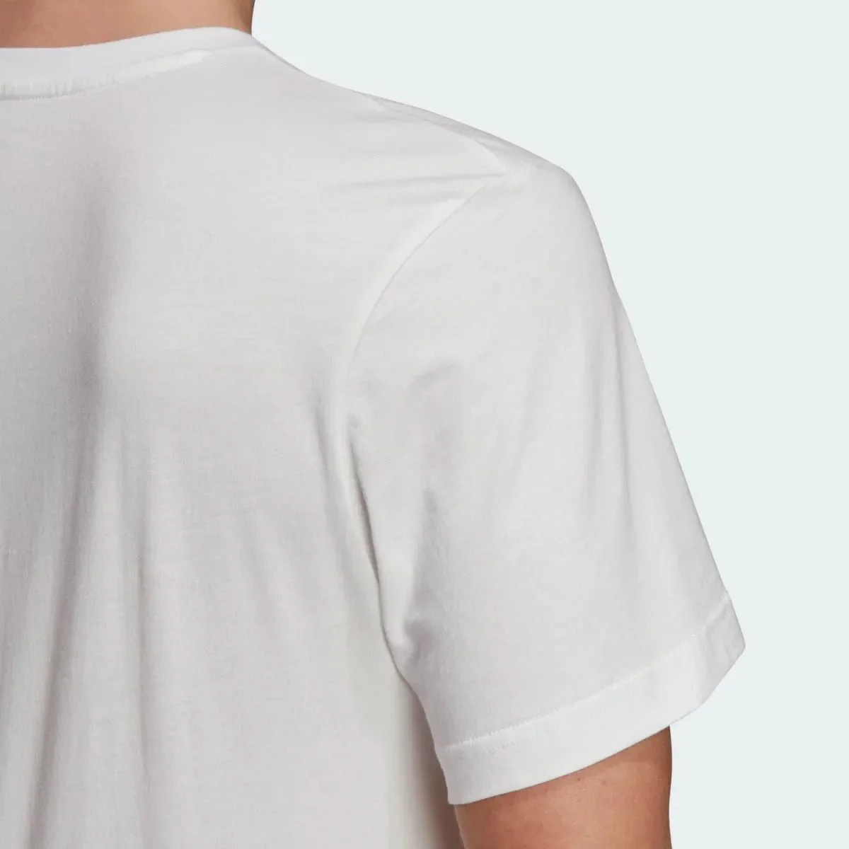 Adidas 2020-21 Real Madrid DNA Graphic Tee - White-Navy - Image 4