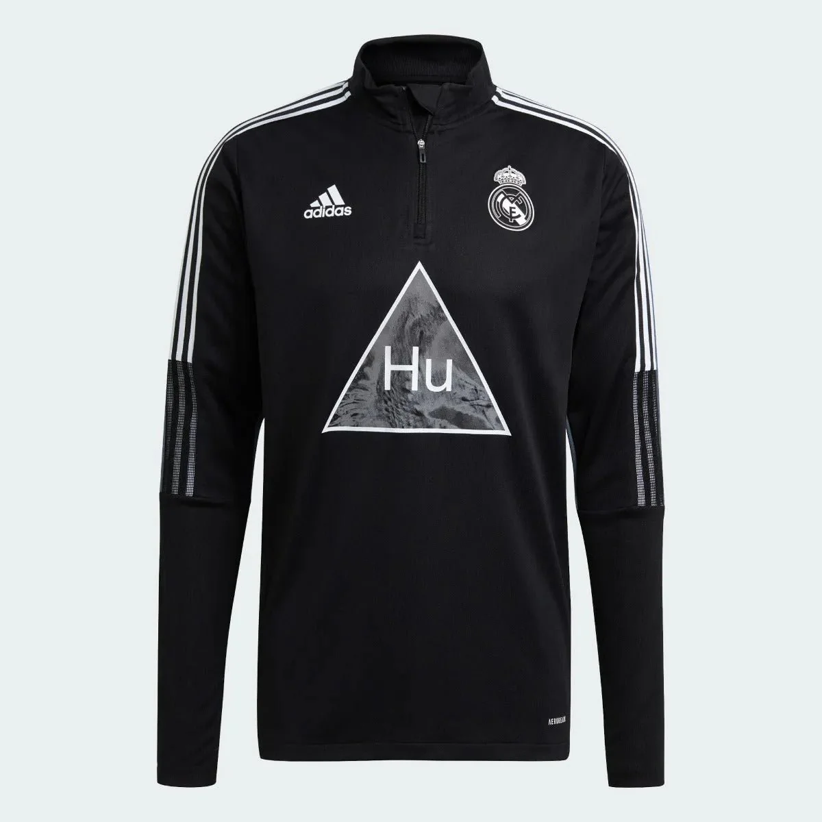 Adidas 2020-21 Real Madrid Human Race Training Top - Black-Onix