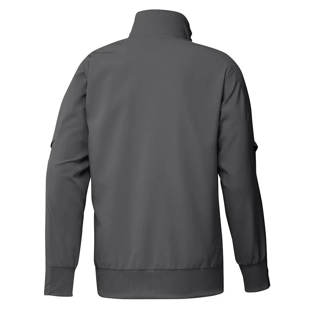 Adidas 2020-21 Real Madrid Pre-Game Jacket - Grey - Image 2