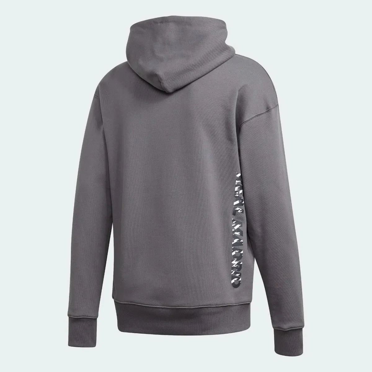 Adidas 2020-21 Real Madrid Seasonal Special Hoodie - Grey-White - Image 2