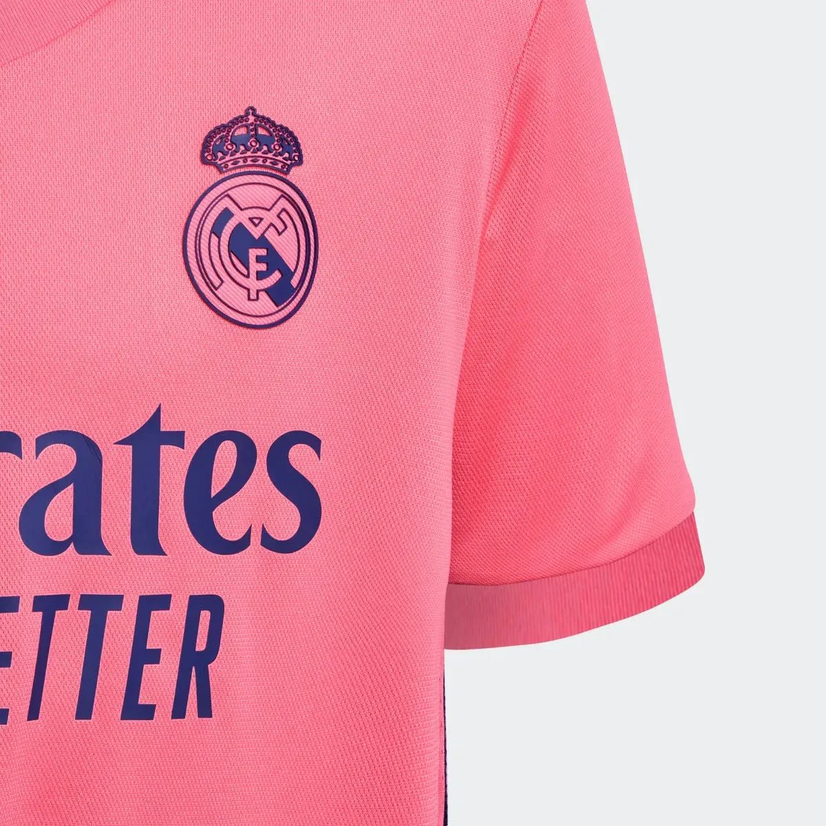 Adidas 2020-21 Real Madrid Youth Away Jersey - Pink - Image 3