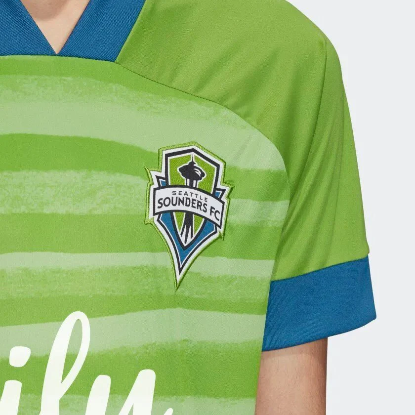adidas 2020-21 Seattle Sounders Home Jersey - Green - Image 3