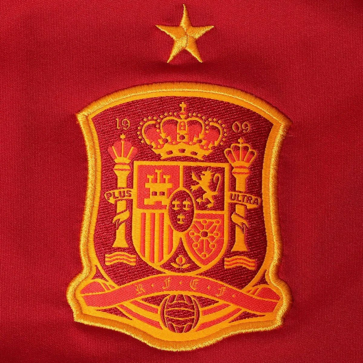 adidas 2020-21 Spain Anthem Jacket - Red-Yellow - Image 3